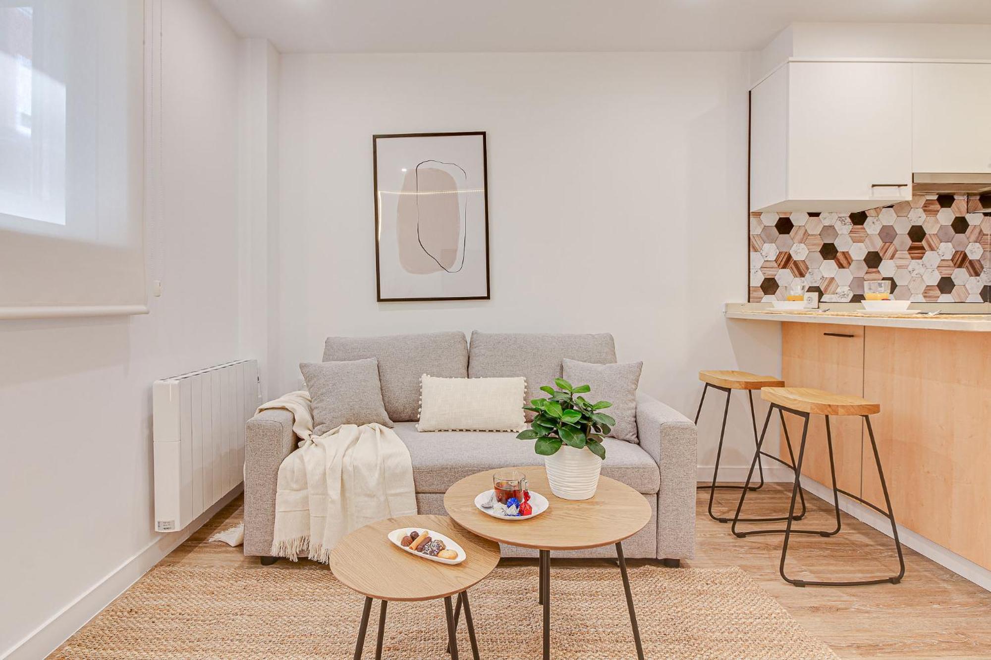 Diseno A Coruna Con Garaje Gratis By Theblueapartments Com Esterno foto