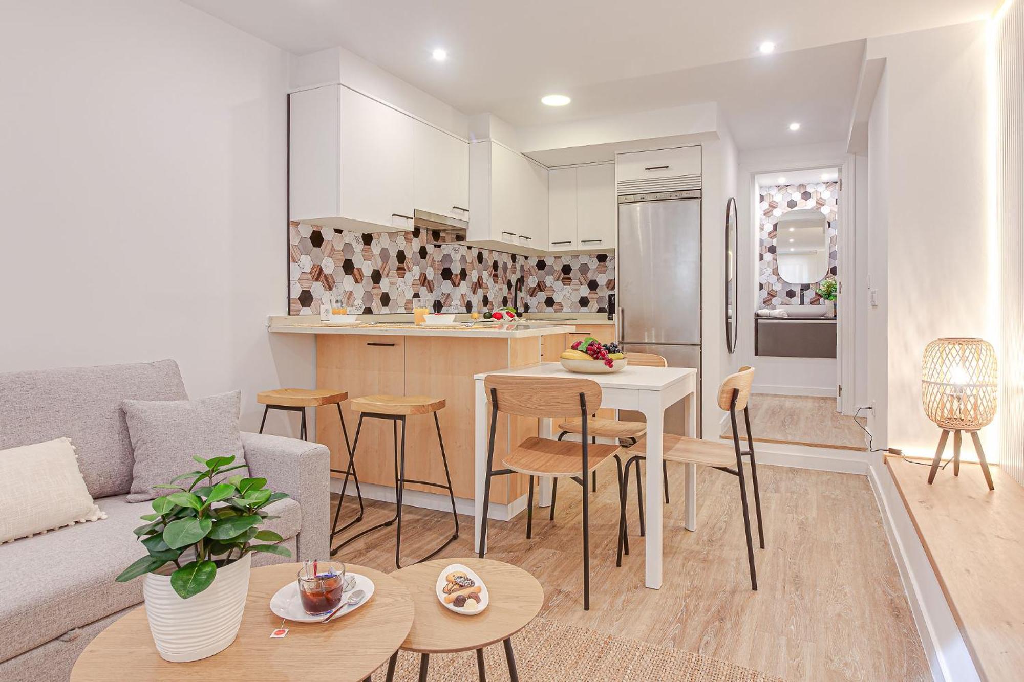 Diseno A Coruna Con Garaje Gratis By Theblueapartments Com Esterno foto