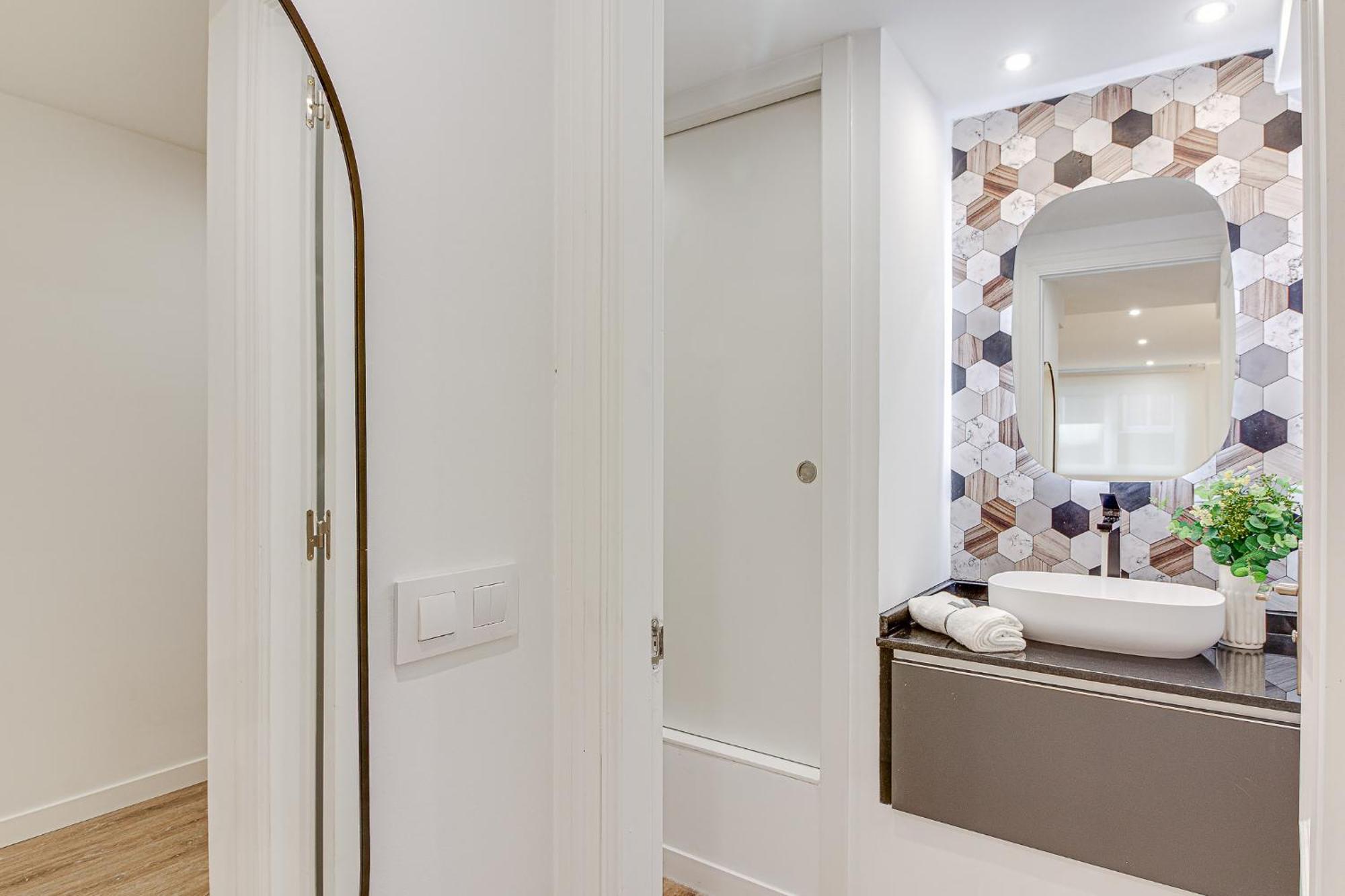 Diseno A Coruna Con Garaje Gratis By Theblueapartments Com Esterno foto